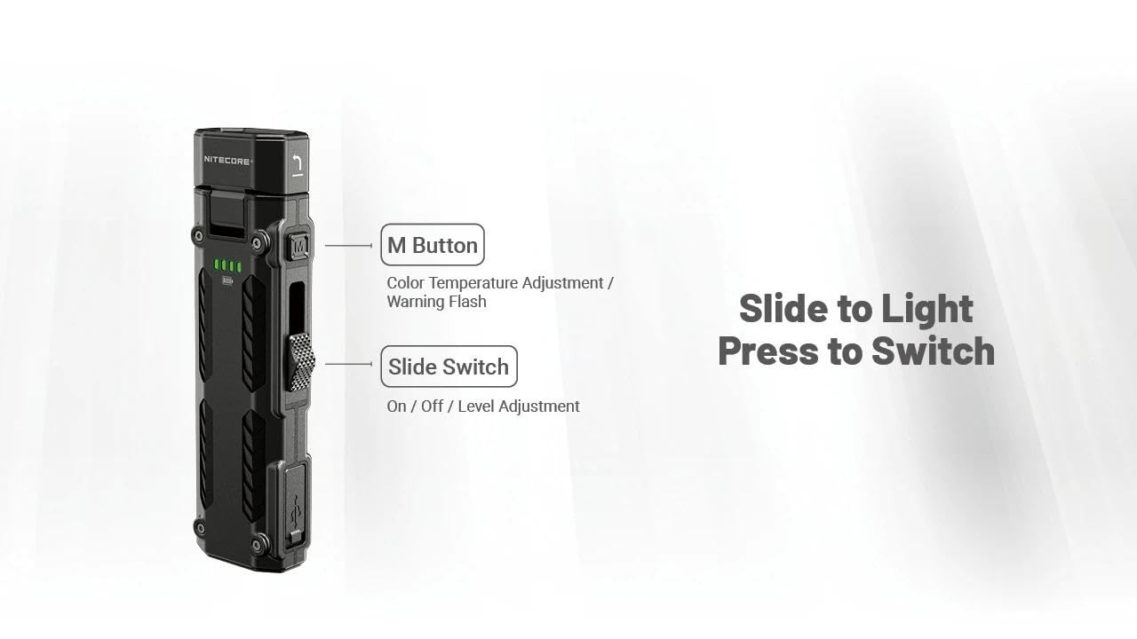 Amazon.co.jp: Nitecore EDC09 EDC09 EDC懐中電灯 高CRI 3色温度 角度
